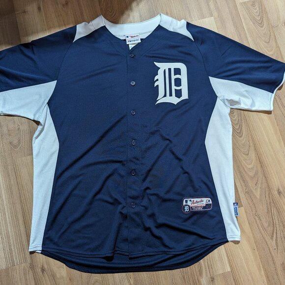 Detroit Tigers MLB Jersey Men's XL - Picture 1 of 5